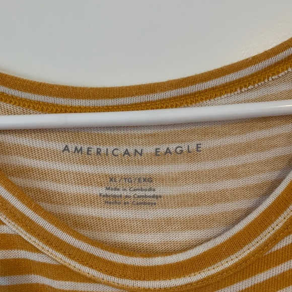 Yellow Striped Tee - Picture 2 of 2